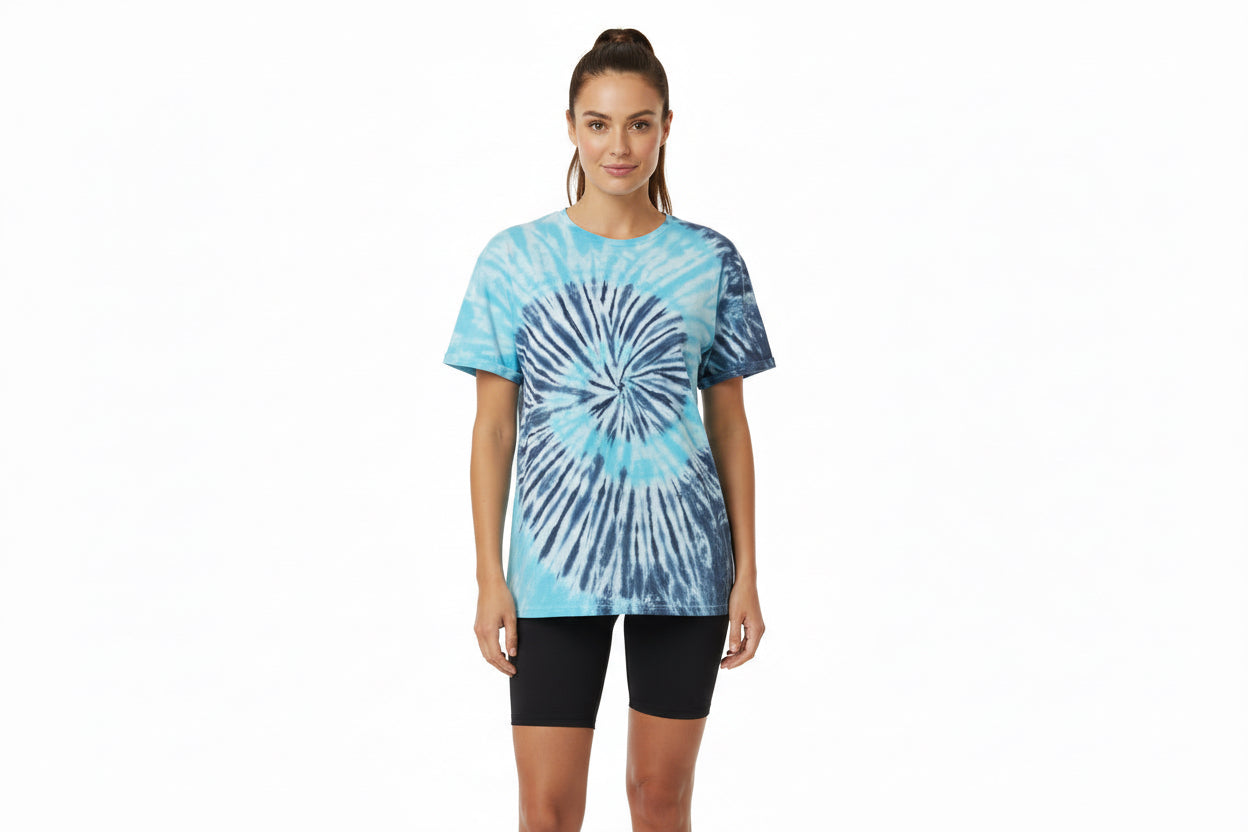 Kuta adult unisex tie dye t-shirt.