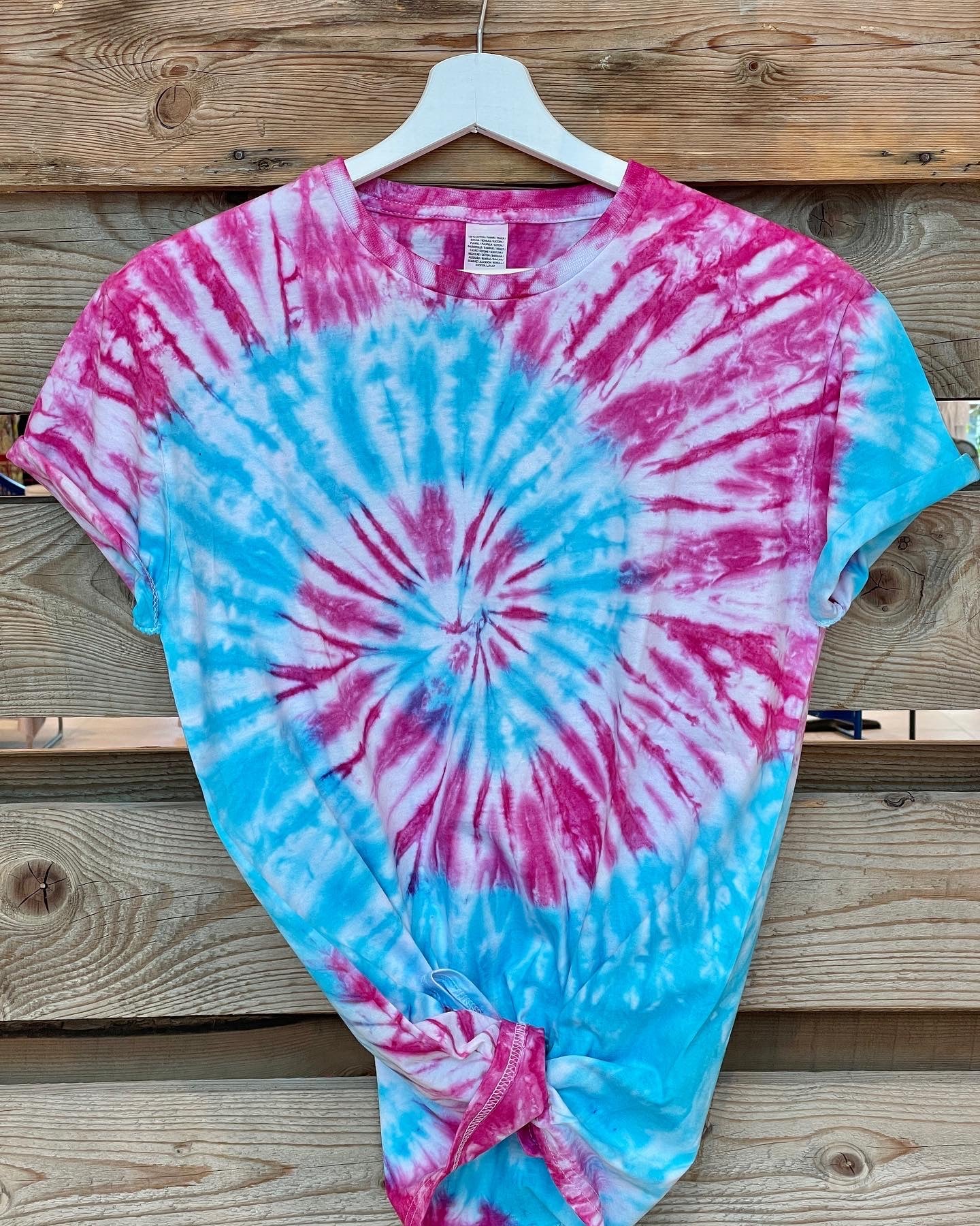 Kuta adult unisex tie dye t-shirt.